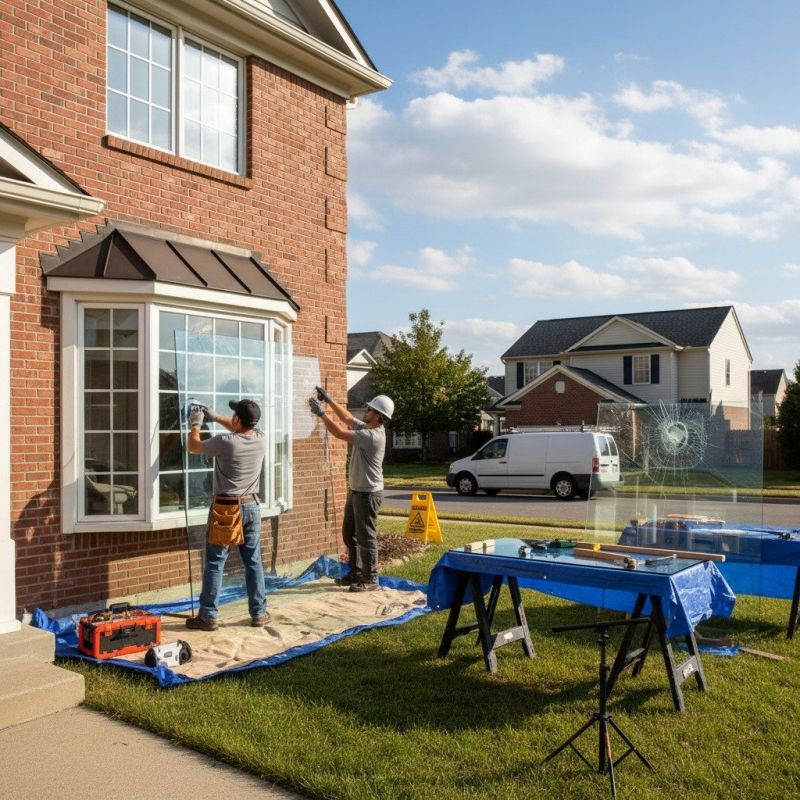 Arched Window Repair