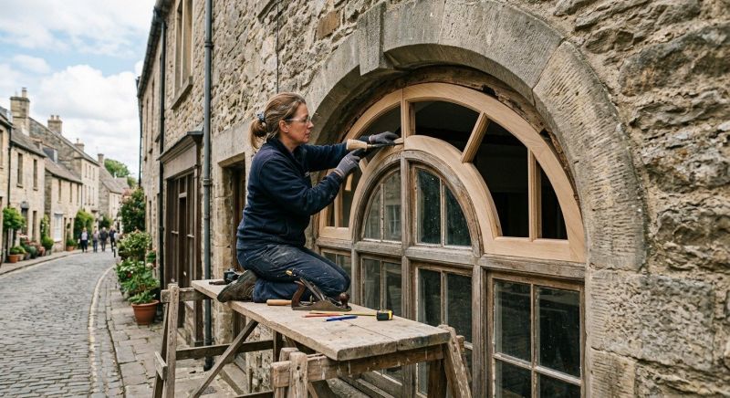 Arched Window Repair Service